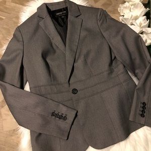 Jones New York Grey stretch BLAZER